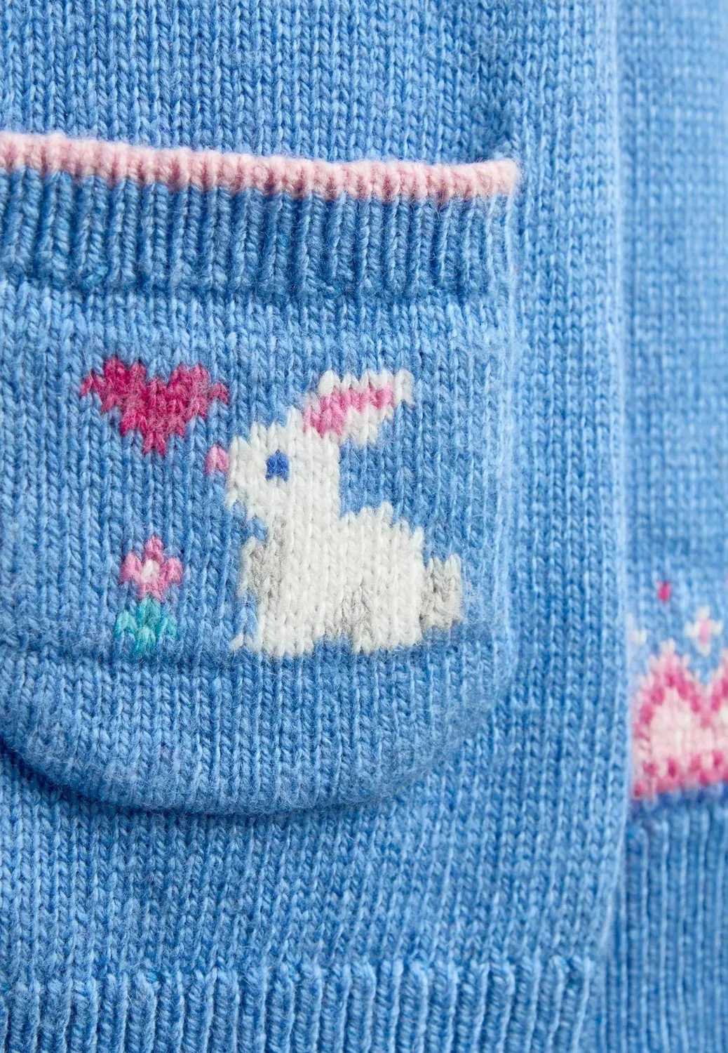 Кардиган в стиле фэйр-айл - кардиган Jojo Maman Bébé, Blue Bunny — фото 4