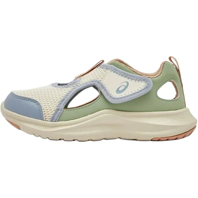 Детские сандалии из сетки и синтетической кожи ASICS, 100 White Flower Color