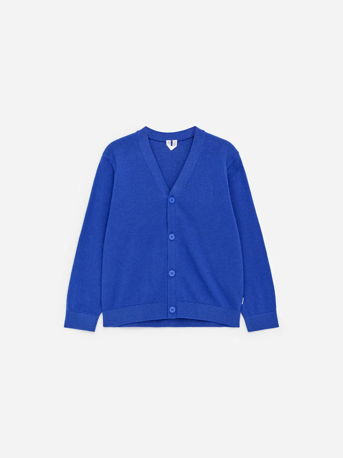 Кардиган из хлопка и шерсти Arket, Knallblau