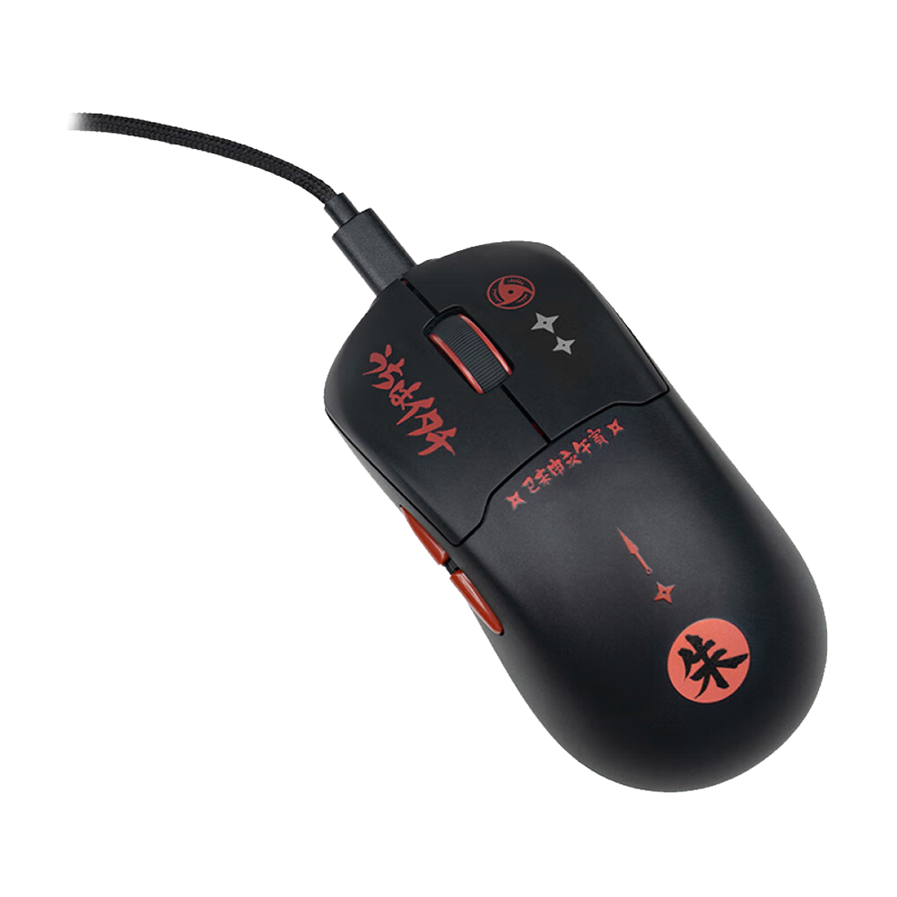 

Мышь игровая беспроводная Valkyrie VK M1 Pro, Itachi Uchiha Edition, чёрный
