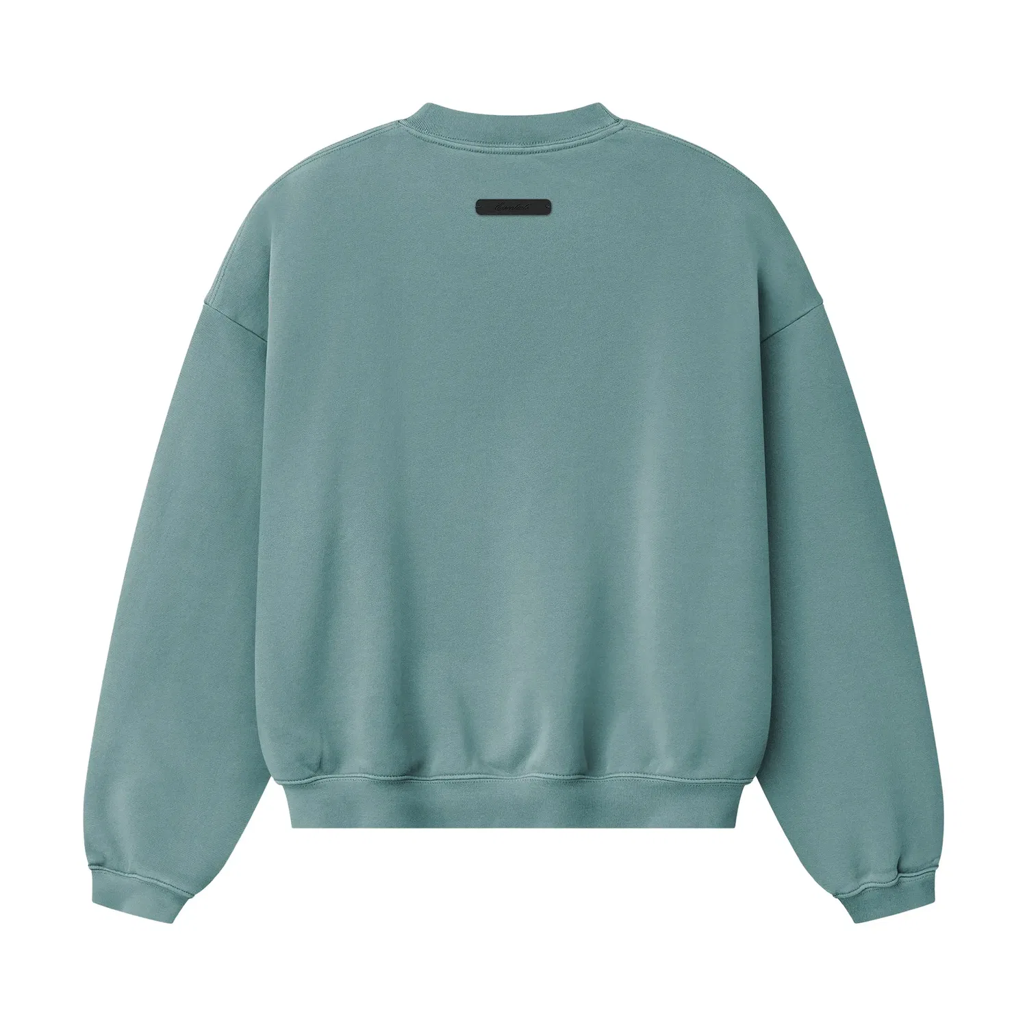Свитшот Fear of God Essentials Campus 90s Crewneck, зеленый — фото 2