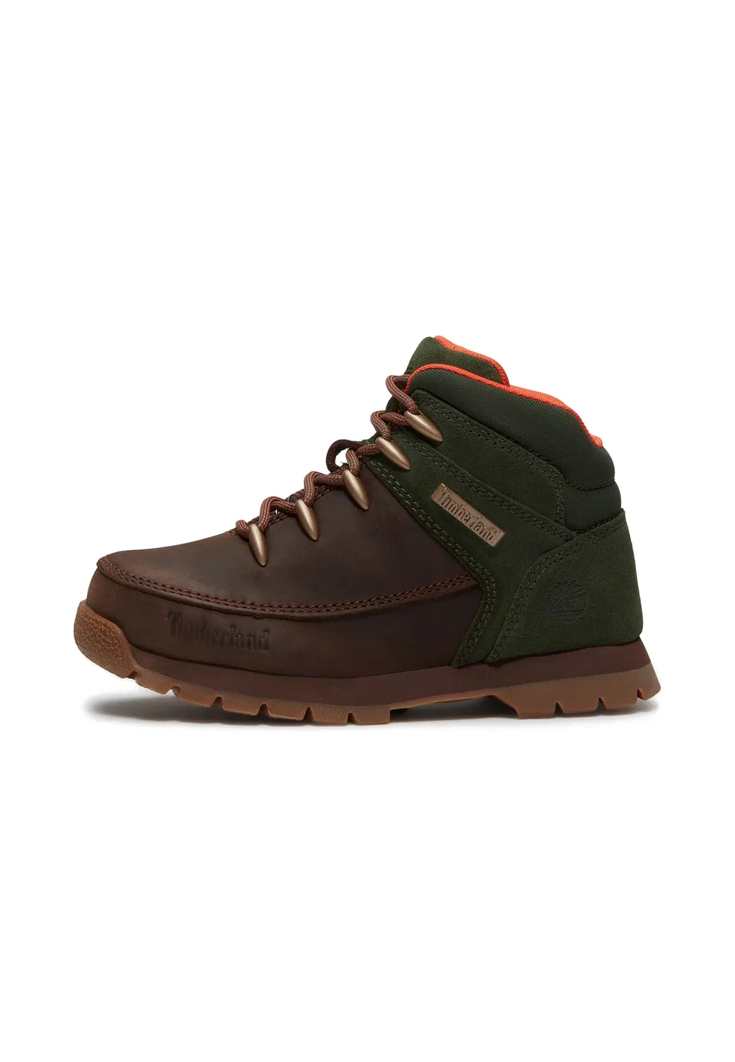 Ботинки средней высоты на шнуровке. - Ботильоны на шнуровке Timberland, Dark Brown