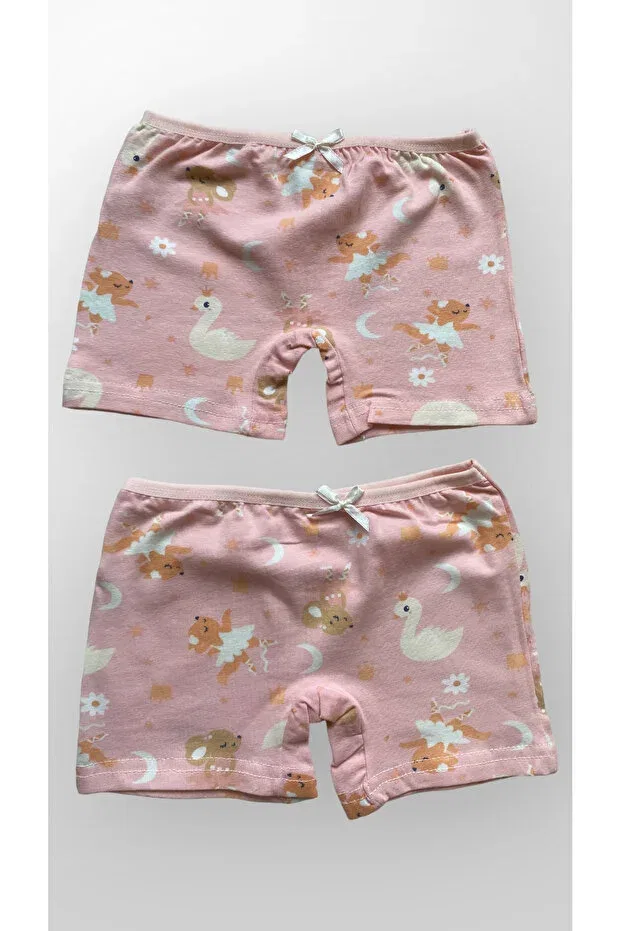 Детские боксеры для мальчиков с принтом 2-комплект Fil Kids, Pink — фото 2