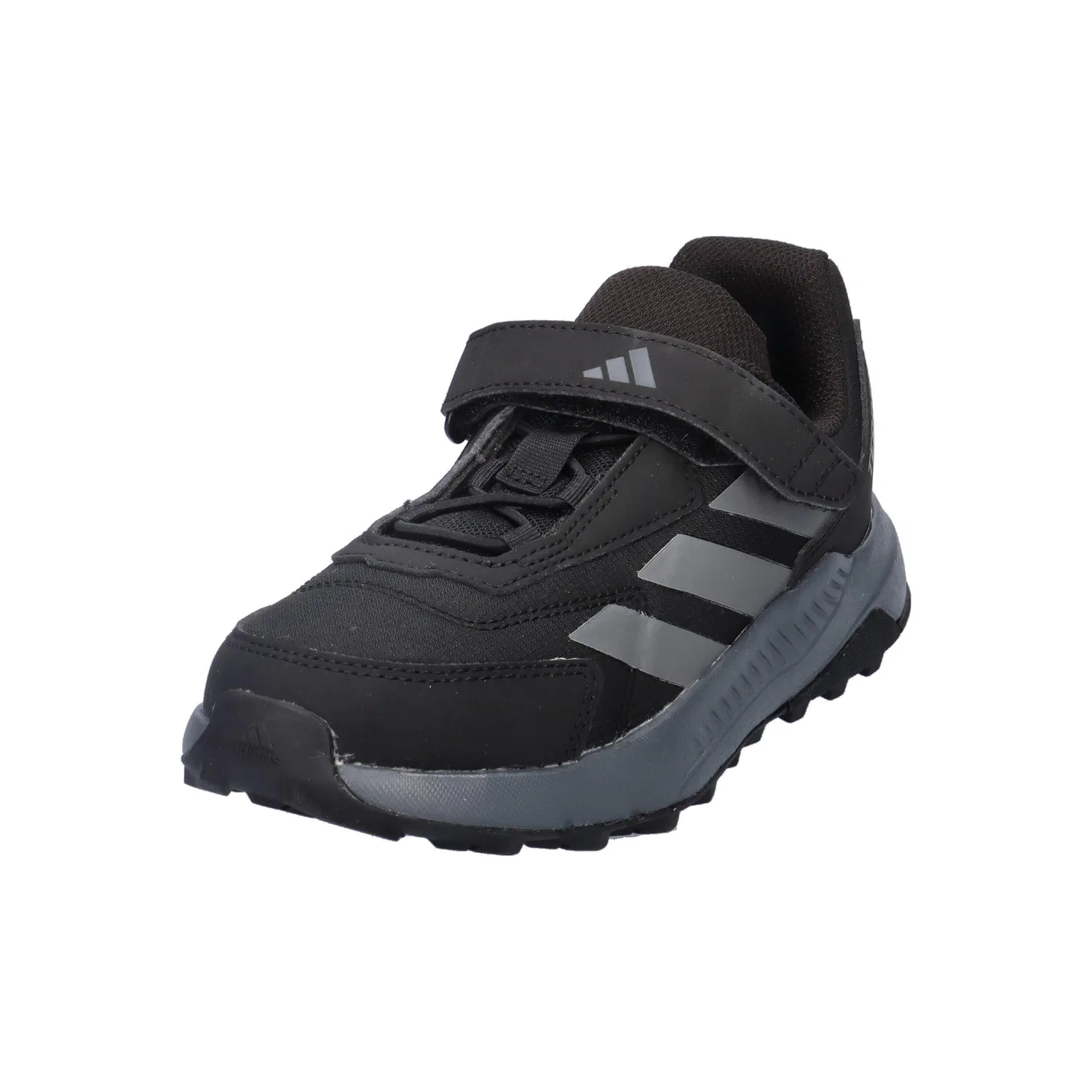 Детские походные ботинки с липучкой Anylander TRAXION Adidas, Schwarz Grau Schwarz — фото 4
