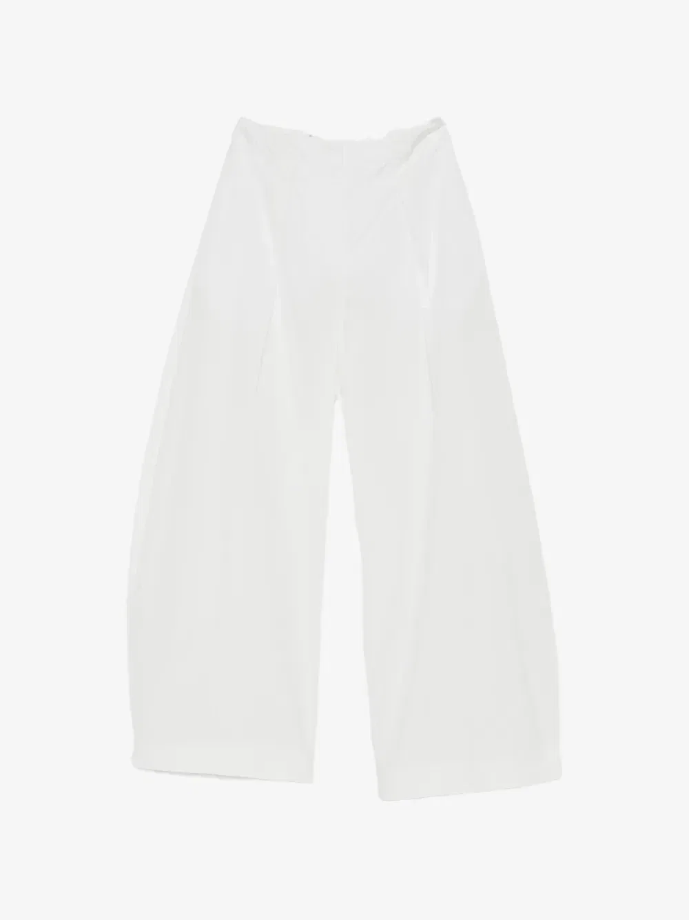 Широкие брюки Ovalo JACQUEMUS, белый