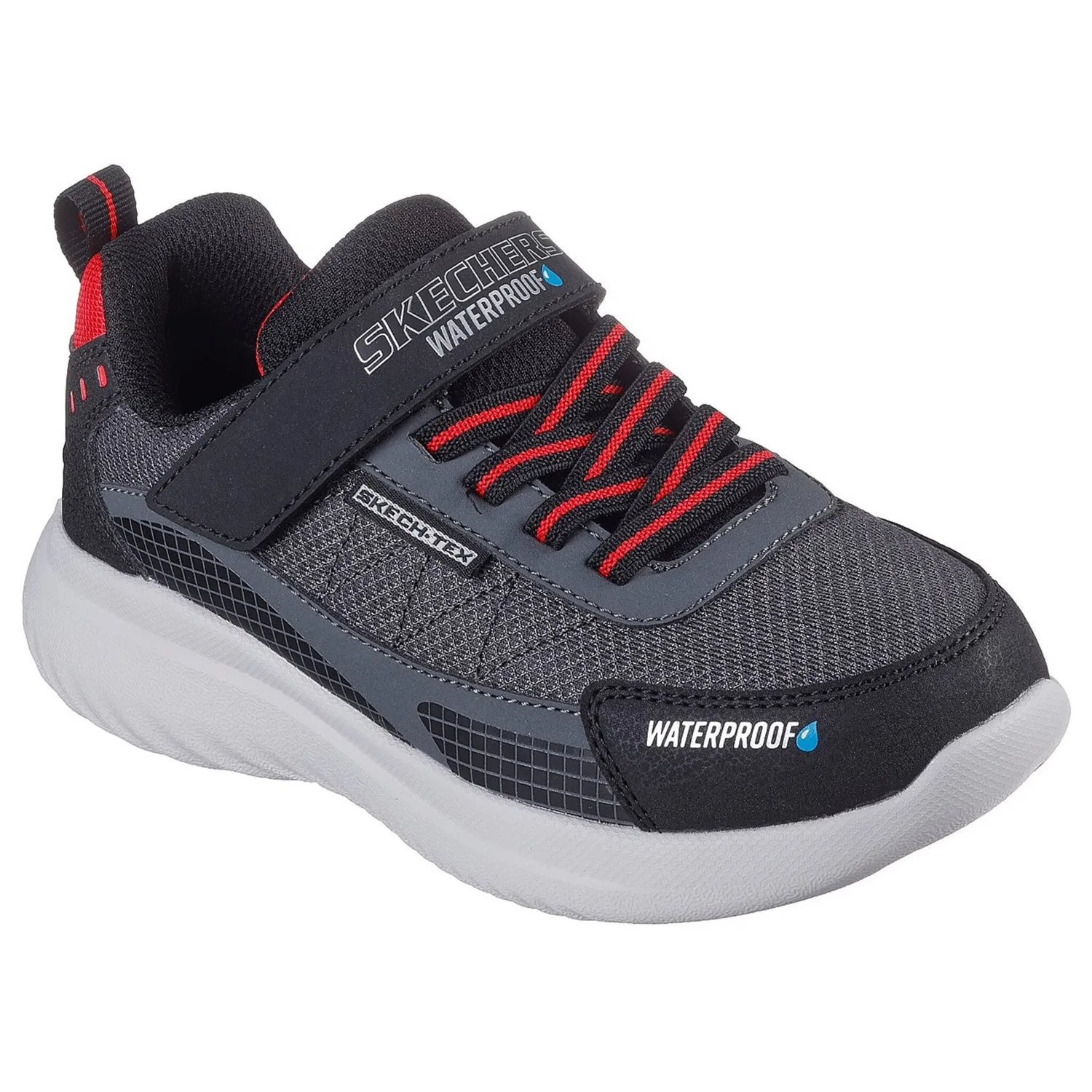 Детское легкие кроссовки-треккинги BOUNDER 2.0 Skechers, Black-Gray