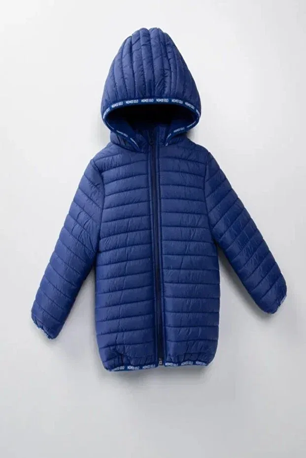 Детское пальто для девочек водонепроницаемое Dekubaby, Navy Blue