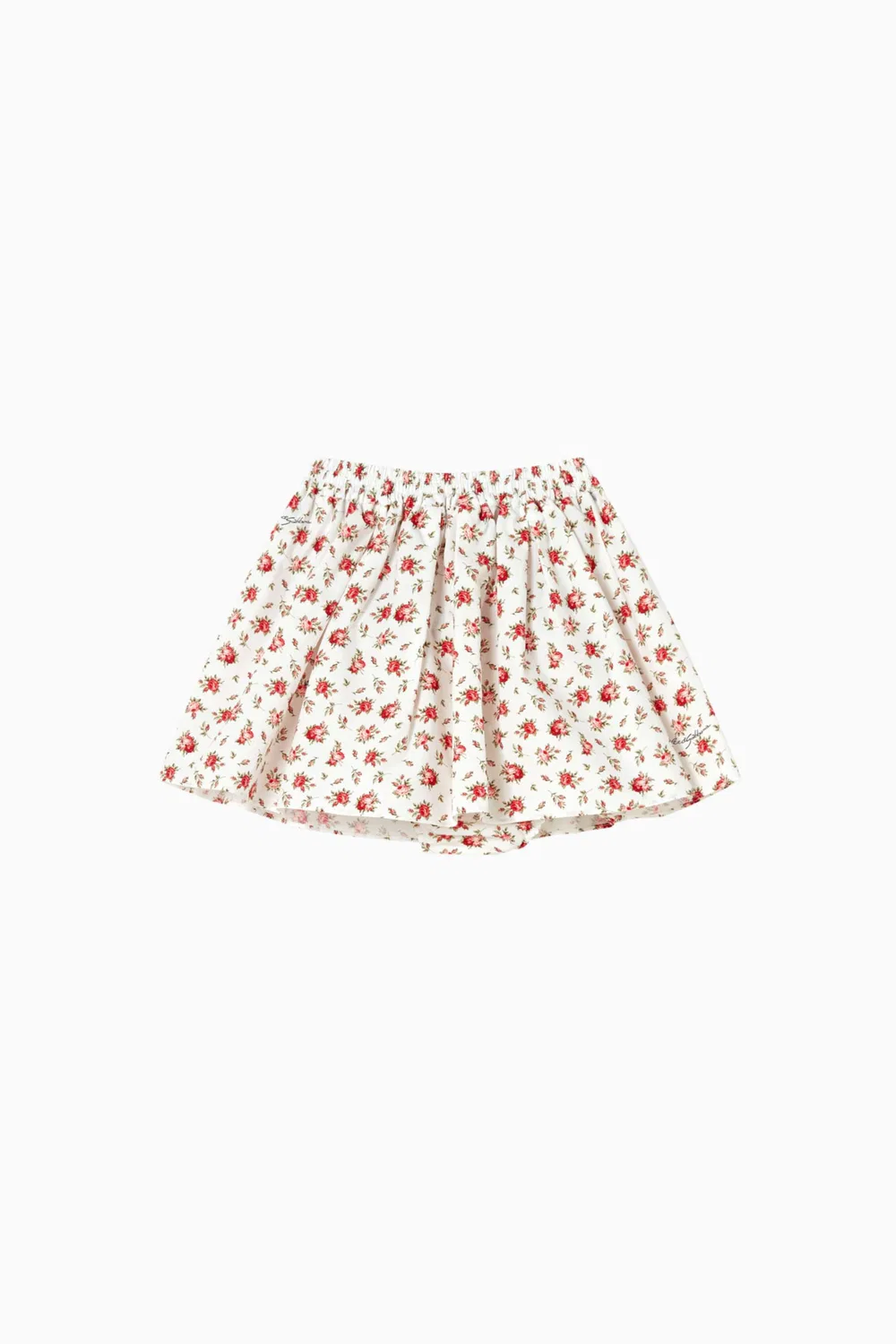 Юбка с принтом цветочным из хлопка Dolce & Gabbana — фото 3
