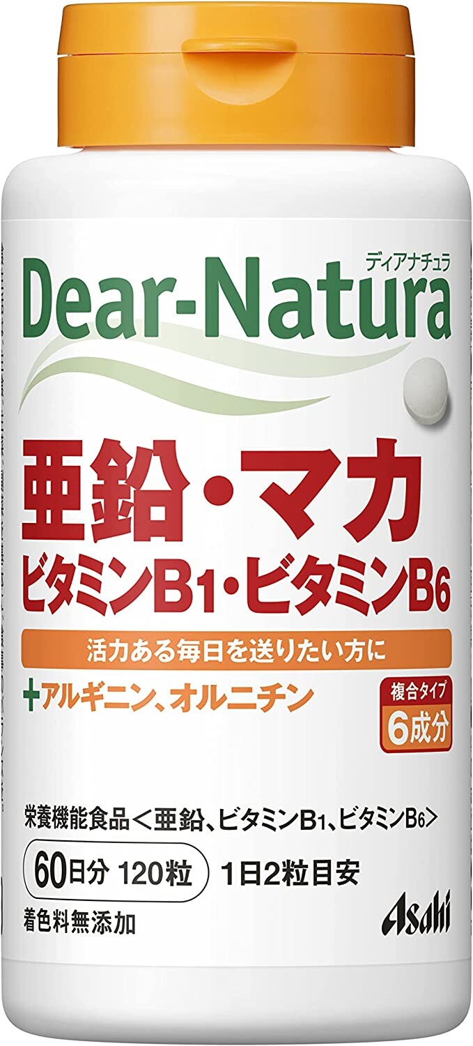 

Добавка Dear Natura Zinc, Maca, Vitamin B1, Vitamin B6, 120 таблеток