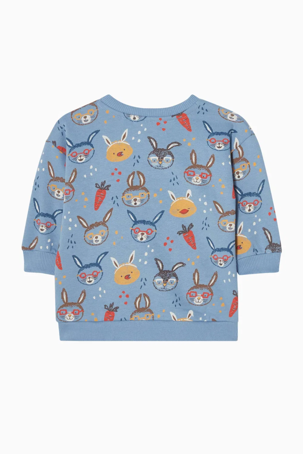 Свитшот с принтом Bunny Friends Purebaby — фото 2