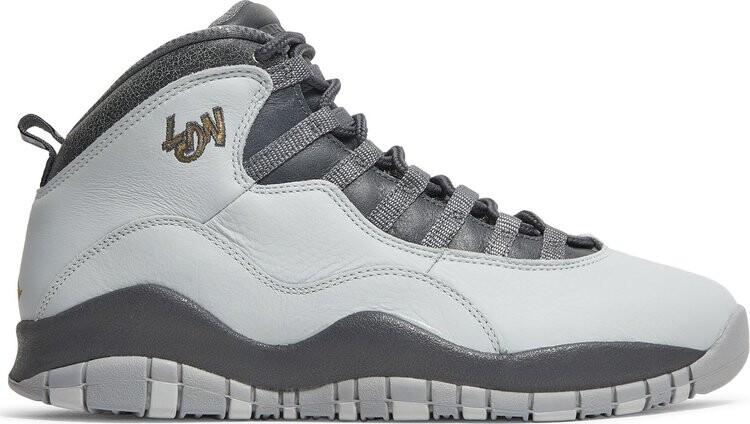 

Кроссовки Air Jordan 10 Retro London, серый