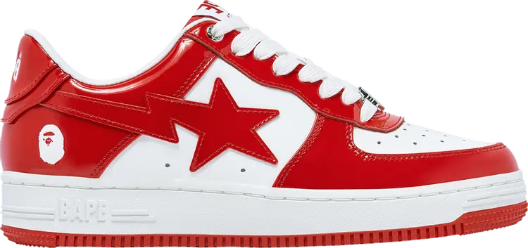 Кроссовки Wmns Bapesta #5 Red, красный