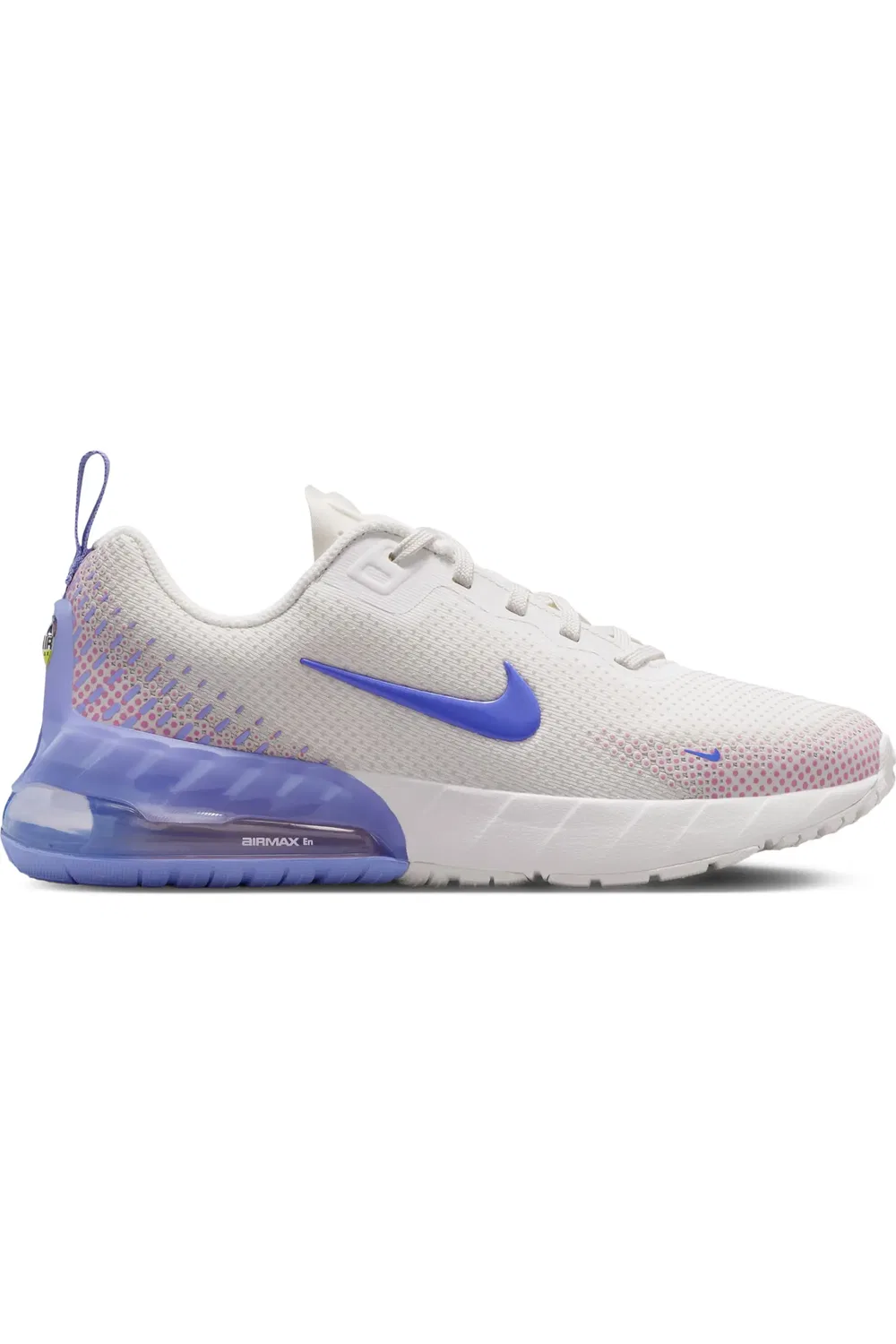 Детские кроссовки на шнуровке с амортизацией Air Max Phoenix Nike, Phantom/Sapphire — фото 2