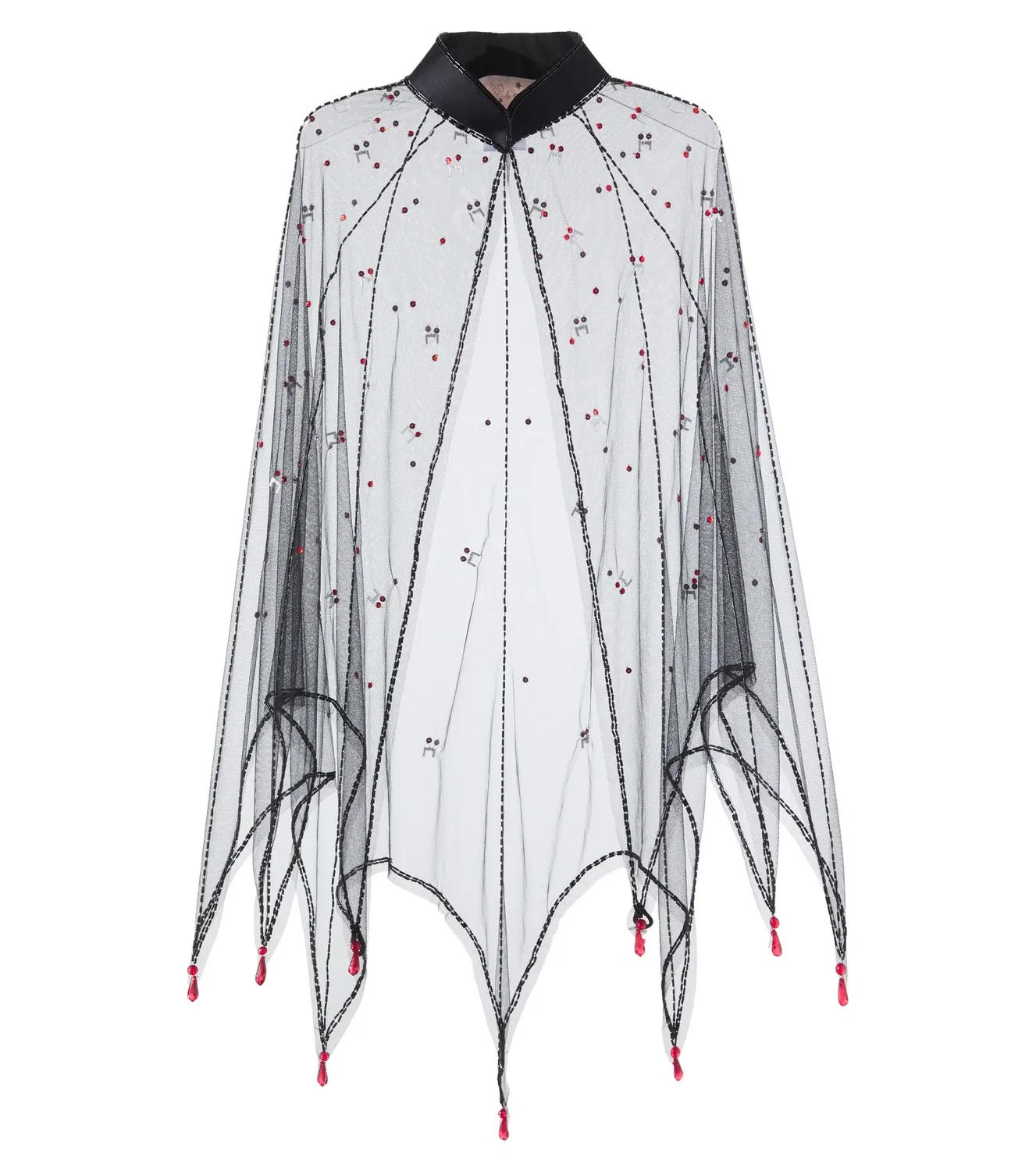Накидка фатиновая Fangtastic Tutu Du Monde, черный
