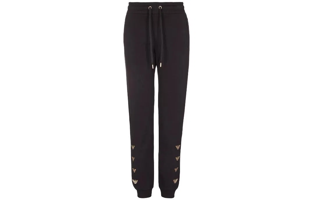 Спортивные штаны трикотажные Emporio Armani, Black