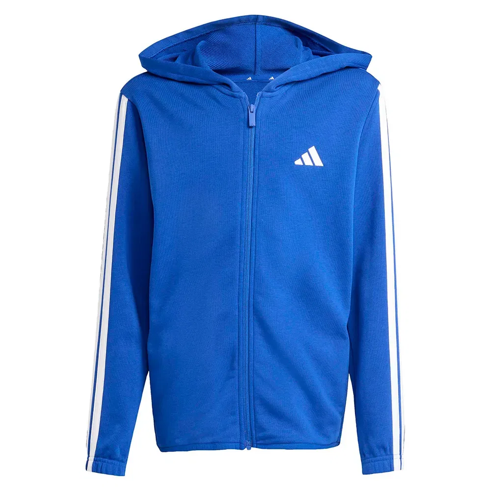 Детский спортивный костюм с капюшоном Adidas Essentials, Blue — фото 2