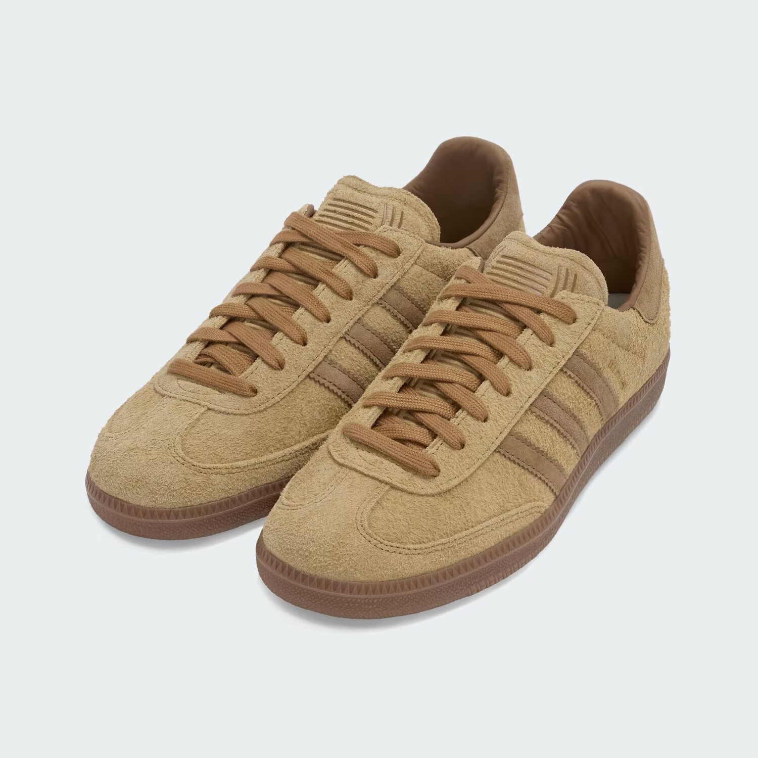 Кроссовки Adidas Originals Samba x JJJJound, темно-бежевый — фото 2