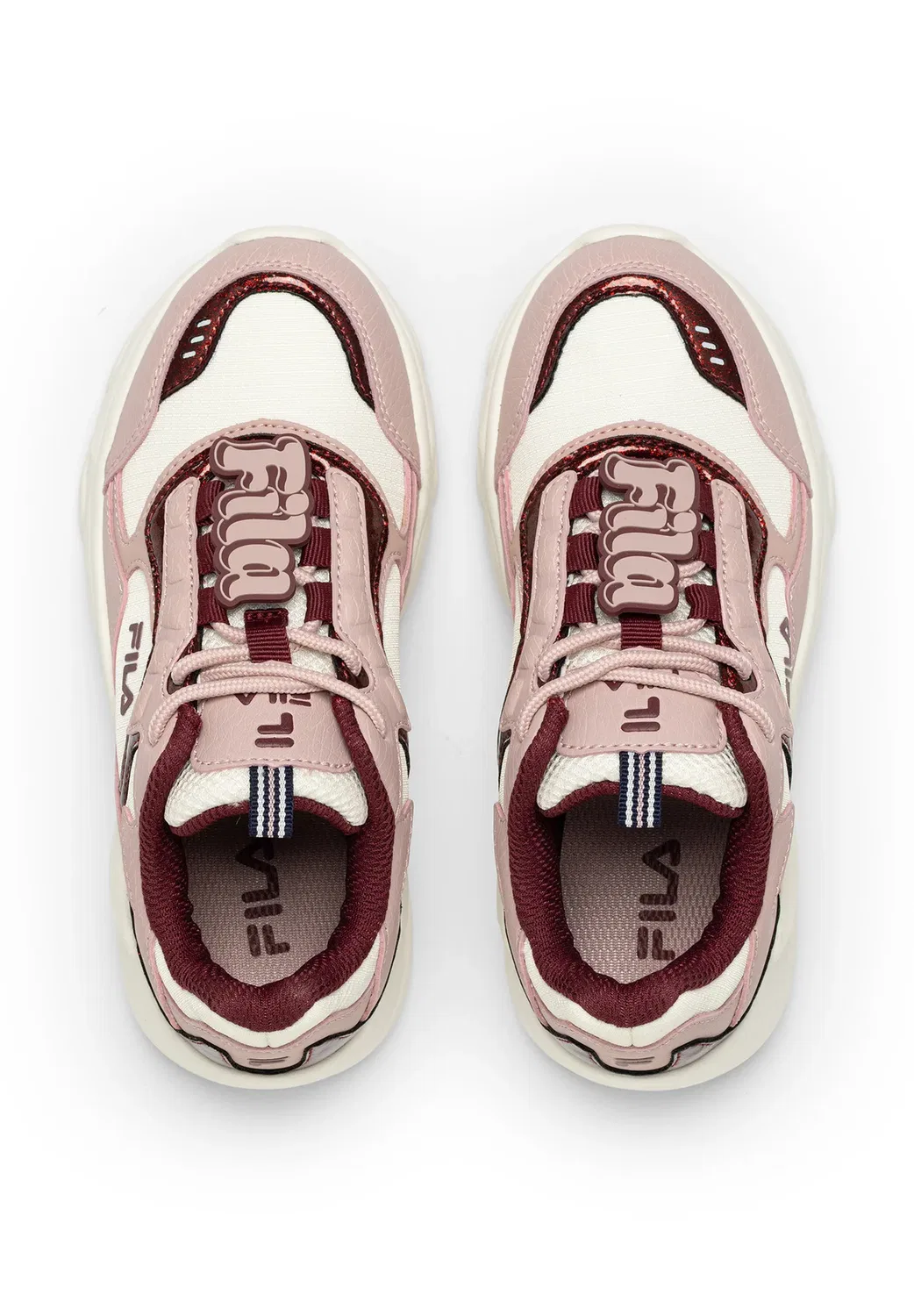 Детская обувь для скейтбординга в Коллин, Флорида Fila, Pale Mauve-Marshmallow — фото 3