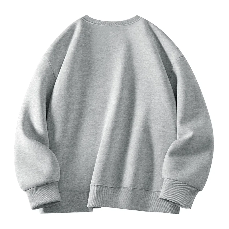 Детский свитшот с начесом MINISO, Gray Pea Green (Soft Blue) — фото 4