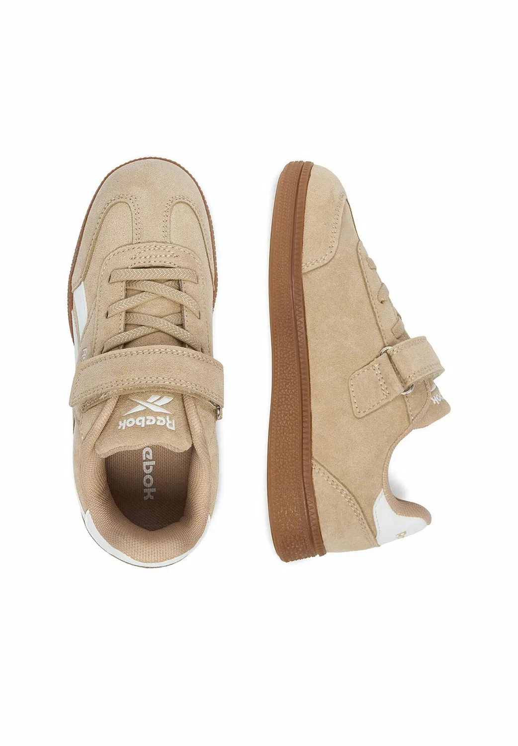 Девушка в кроссовках 5907964197386 - кроссовки Reebok, Beige — фото 3