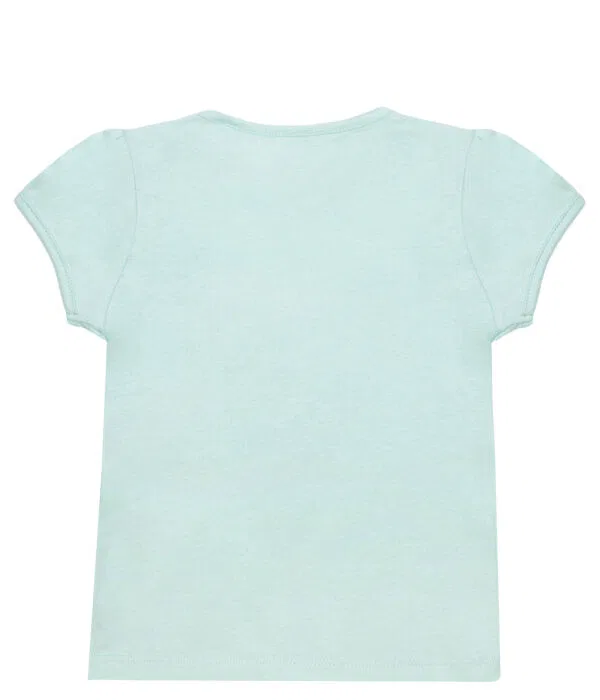 Детская футболка для девочек хлопковая T-Shirt Guess, Azzurro — фото 2