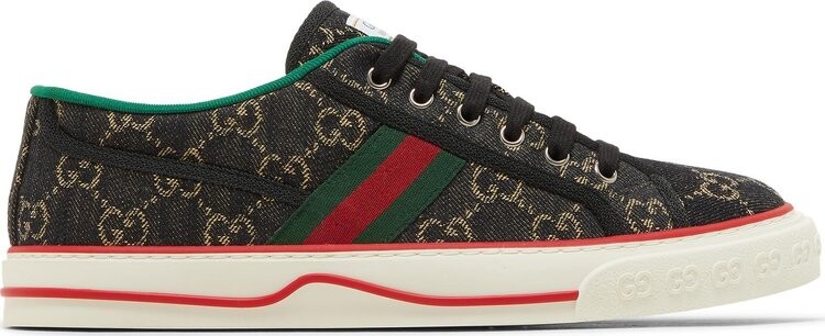 

Кроссовки Gucci Tennis 1977 Black Ivory, черный