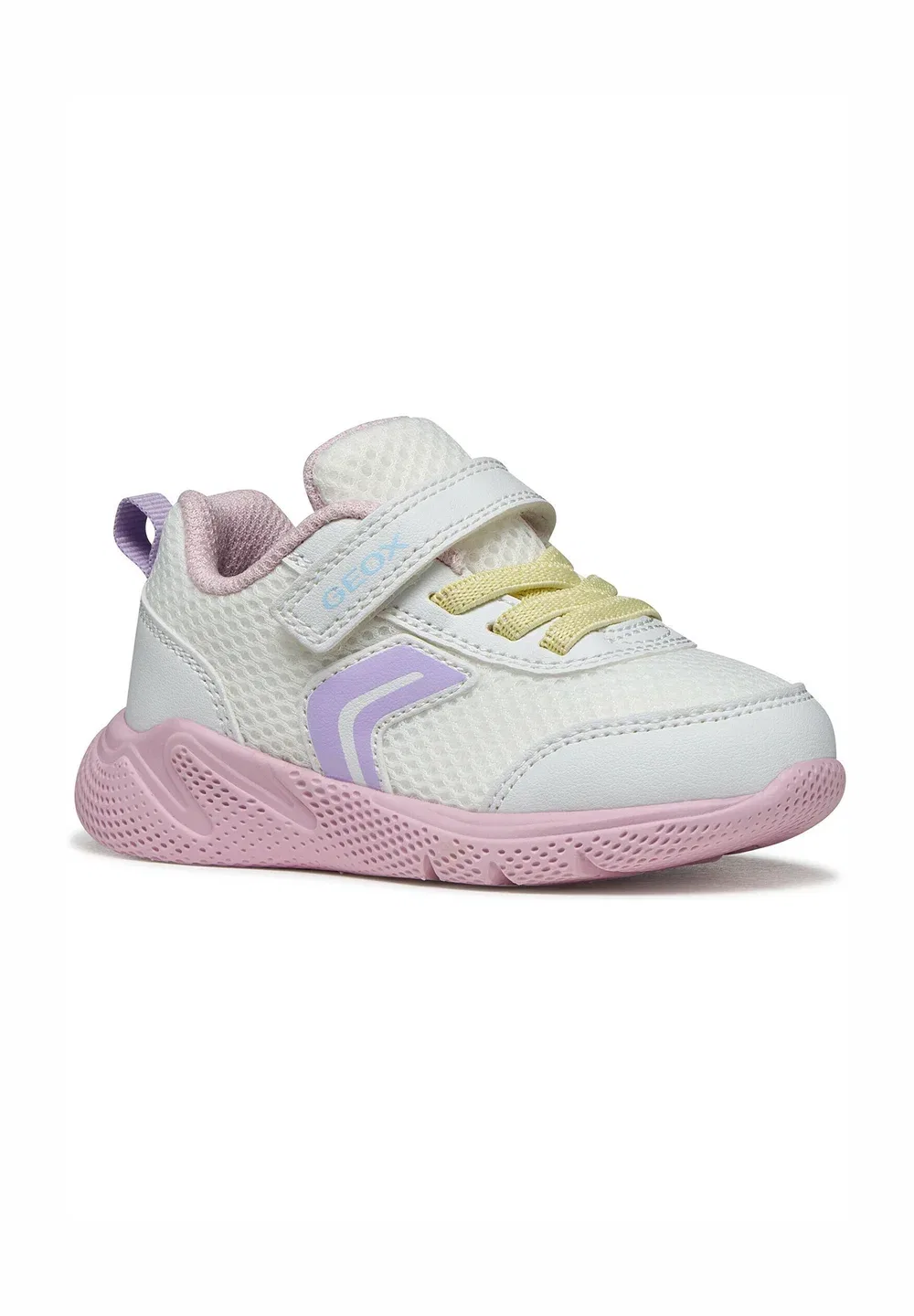 Sprintye - детская обувь Geox, White Pink — фото 2