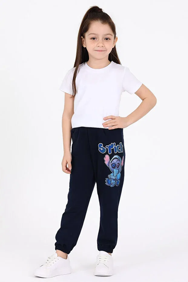 Детские спортивные штаны для девочек утепленные Özsa, Navy Blue