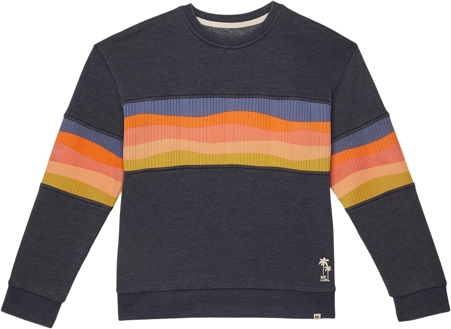 

Толстовка Rip Curl Melting Waves Crew, темно-синий