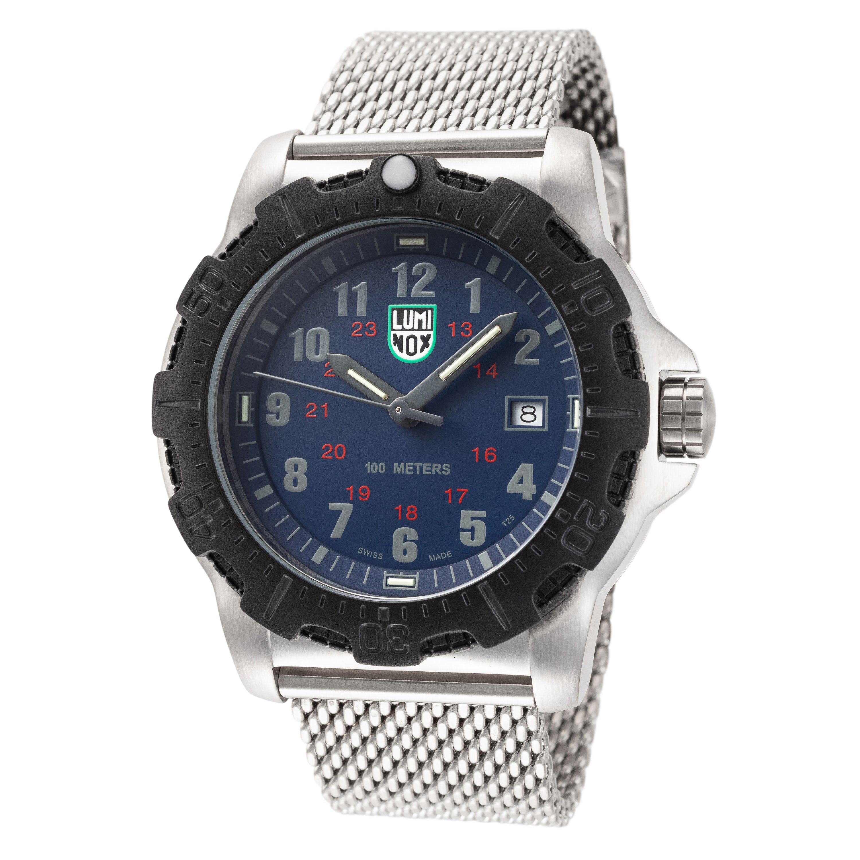 

Мужские кварцевые часы Luminox Manta Ray Steelmm, серебряный