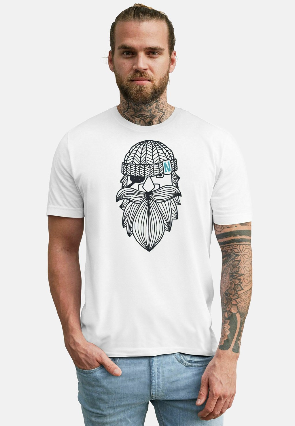 

Футболка с принтом FASHION STREETSTYLE Neverless, белый