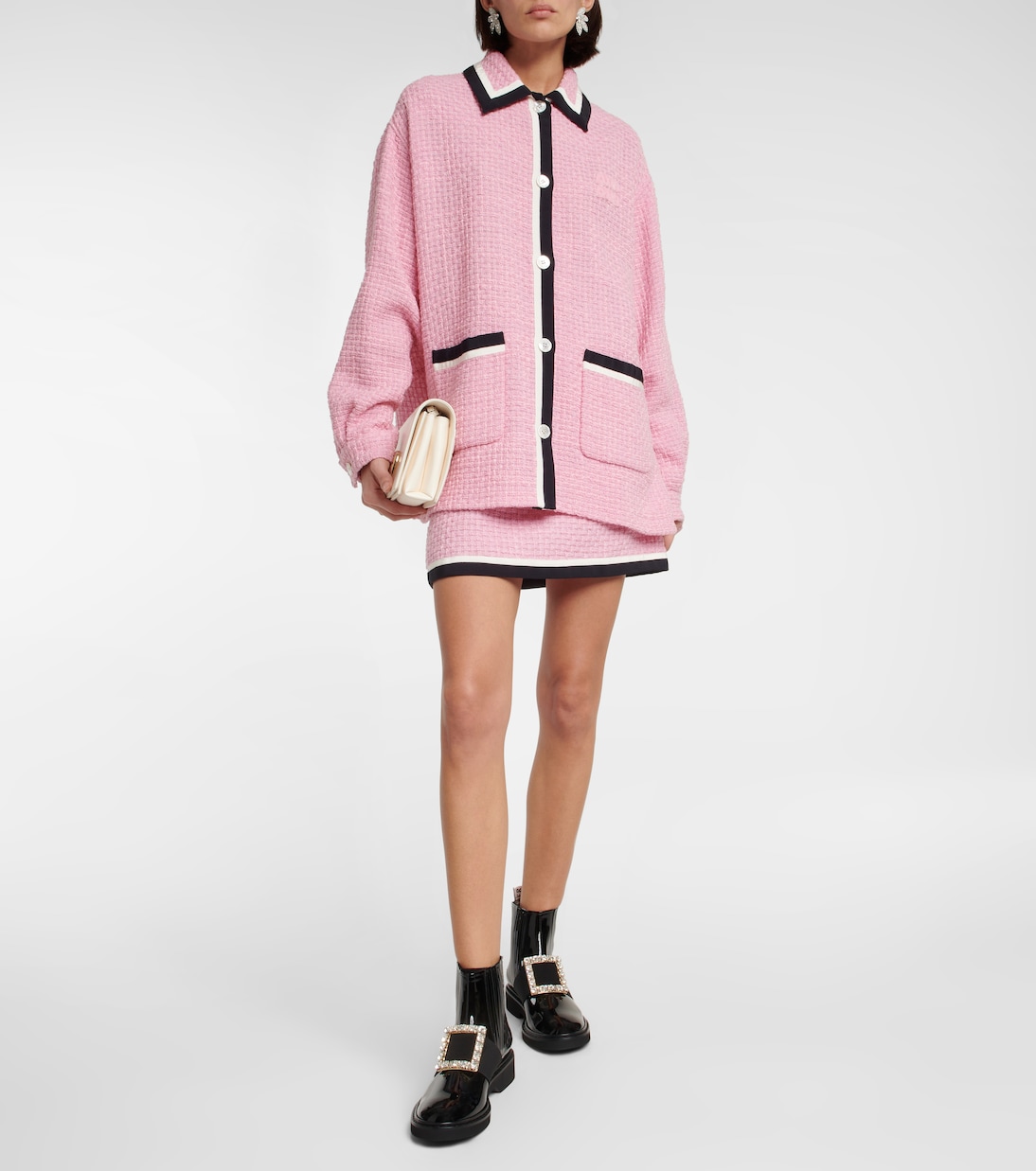 Ботильоны из лакированной кожи Viv' Rangers Roger Vivier, Nero — фото 2