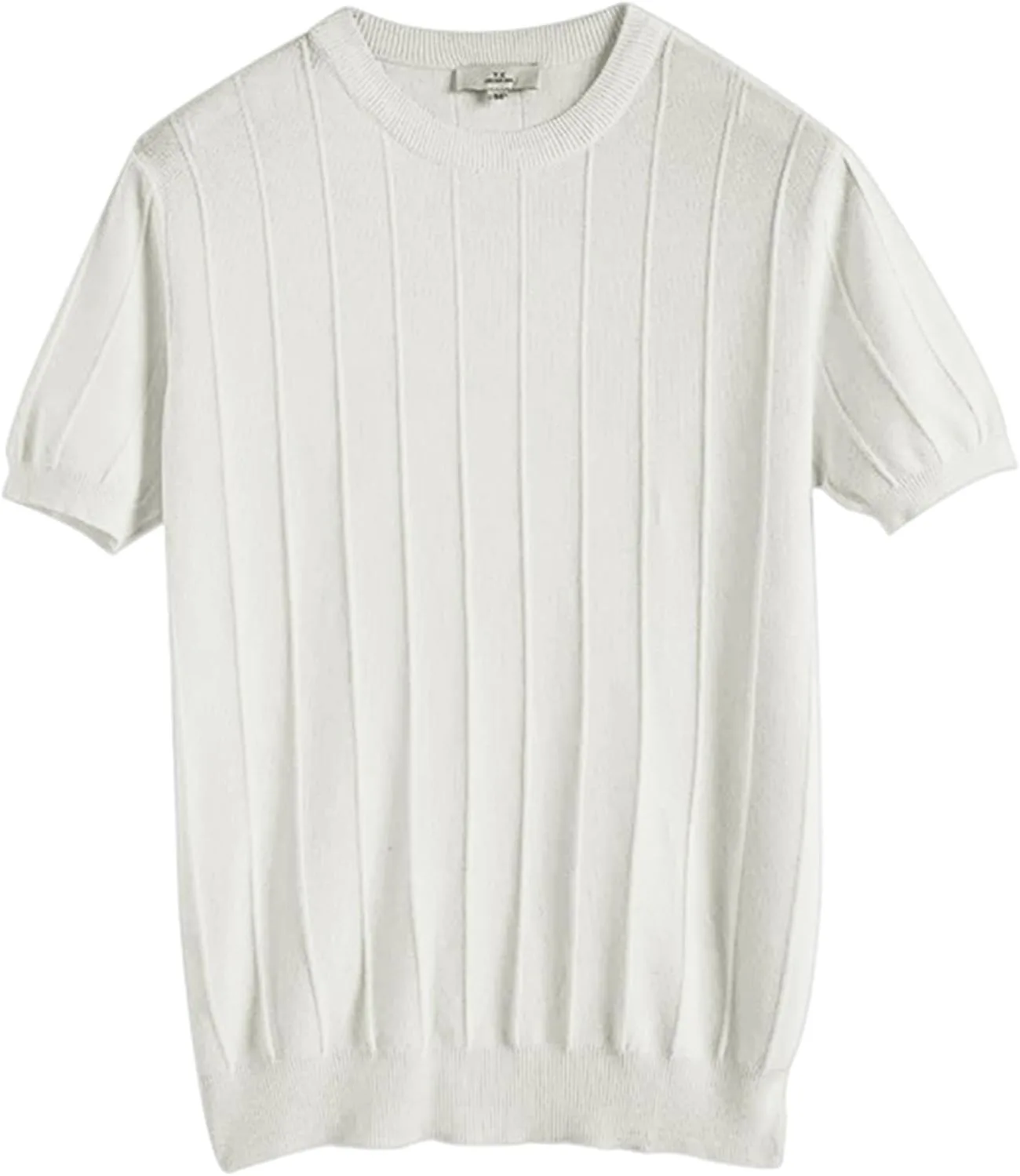 

Мужская футболка с коротким рукавом, рифленая, летняя HBDHEJL