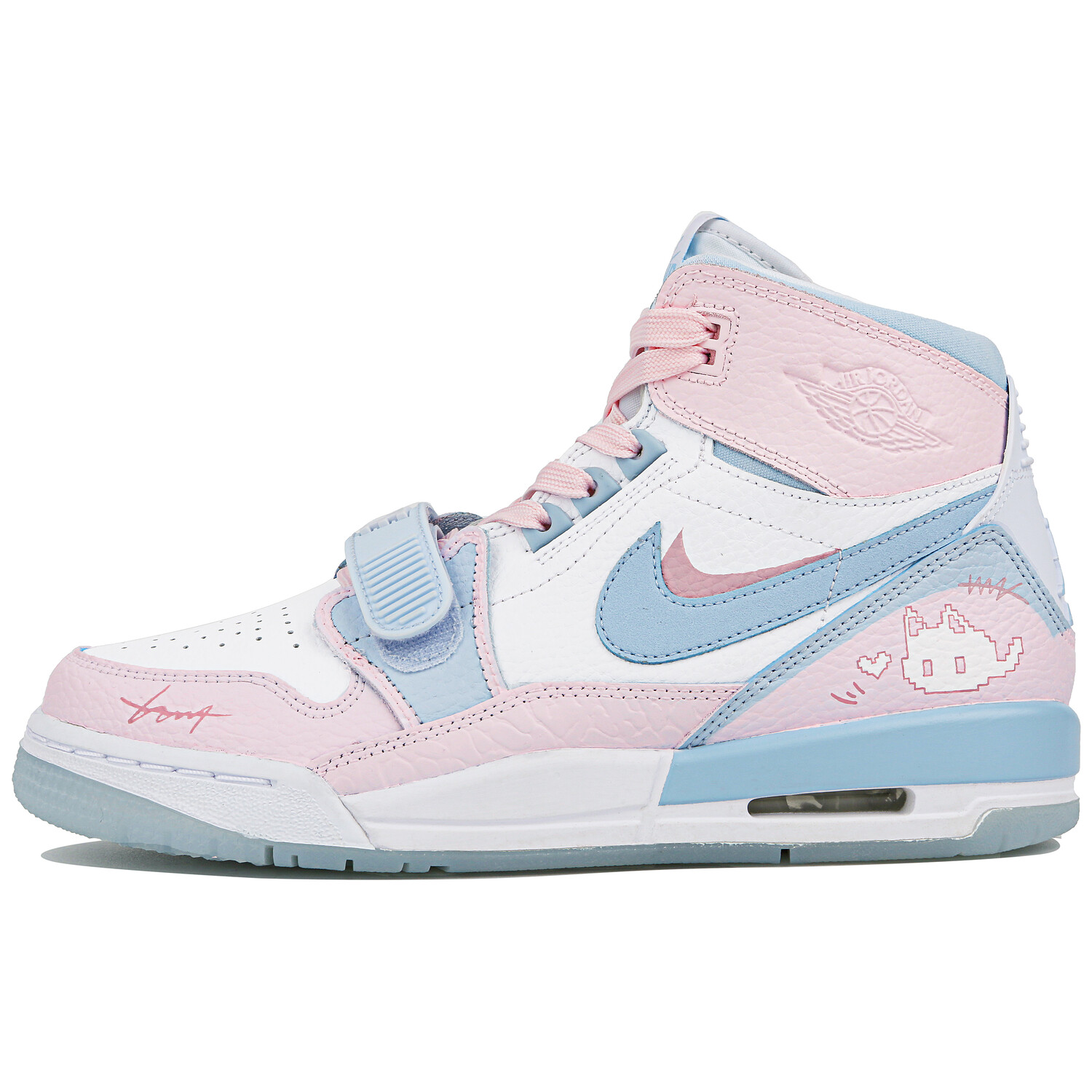 

Кроссовки JORDAN Legacy 312 Vintage Basketball Shoes Women's High-Top Blue