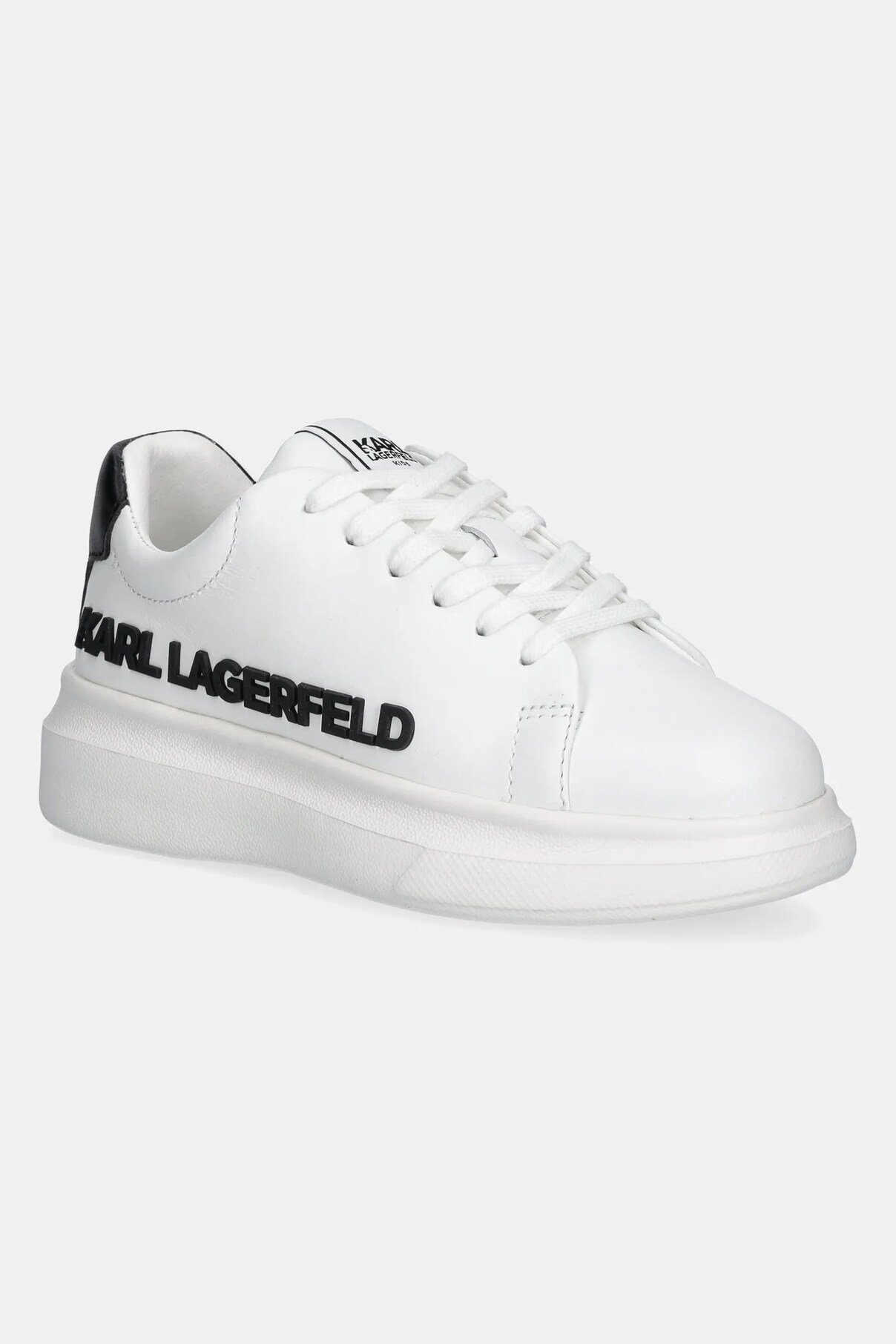 

Детские кожаные кроссовки Karl Lagerfeld, белый