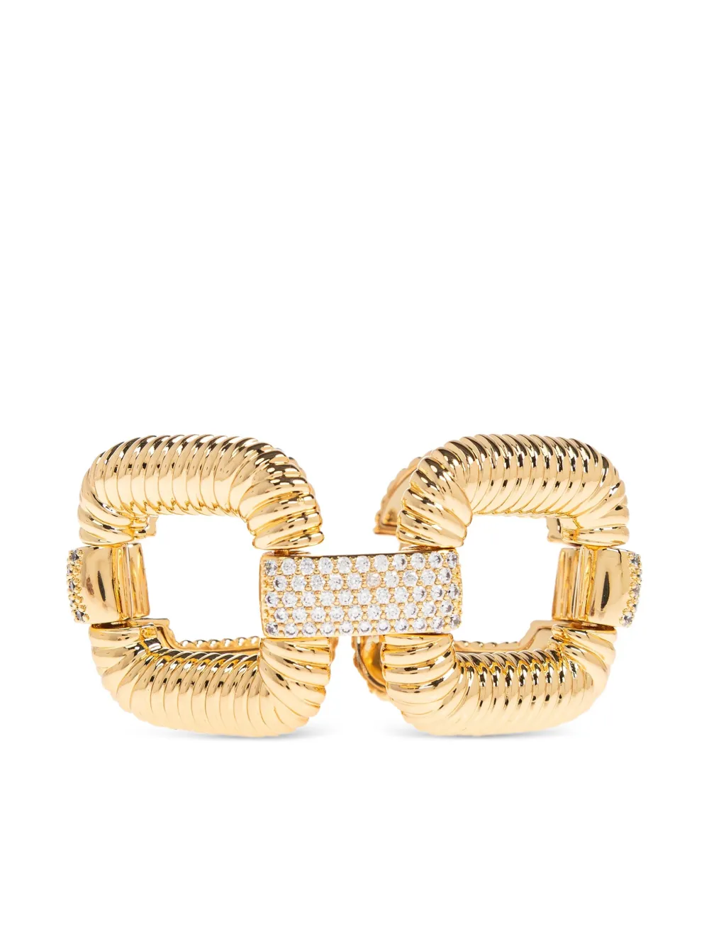 

Браслет с кристаллами Self-Portrait, золотистый