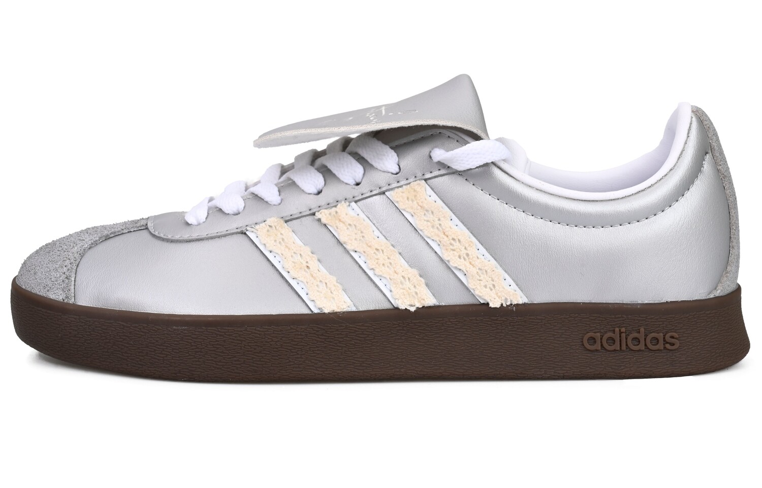 

Кроссовки adidas neo Skateboarding Shoes Unisex Low-top Silver/White, серебряный, Серый, Кроссовки adidas neo Skateboarding Shoes Unisex Low-top Silver/White, серебряный