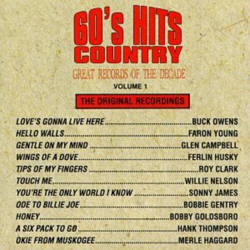 

CD диск 60's Country Hits 1 / Various: 60's Country Hits 1 / Various