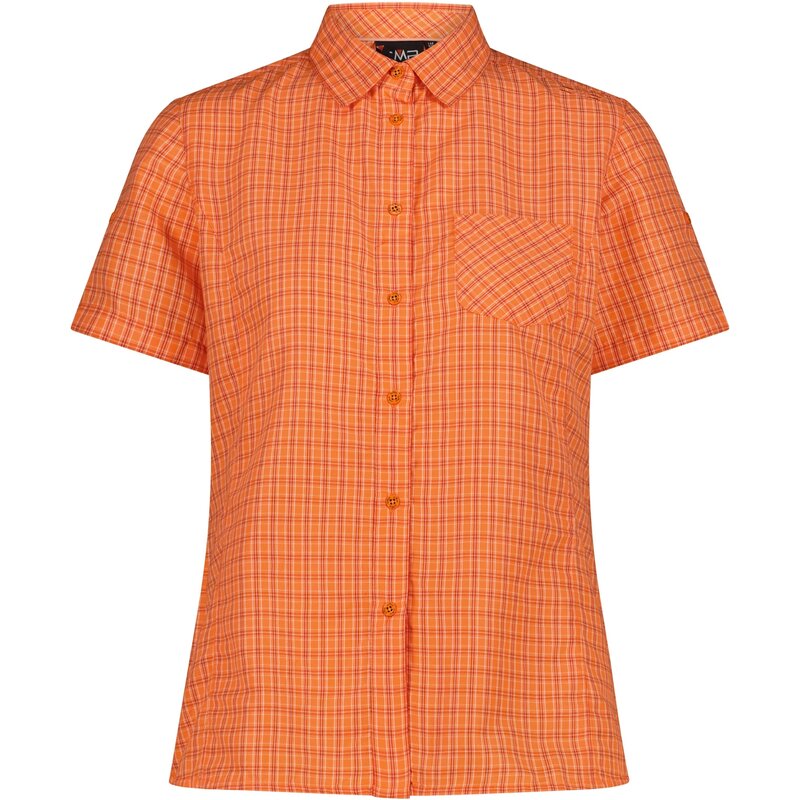 

Рубашка женская рубашка Cmp, цвет tangeri-darker tangeri