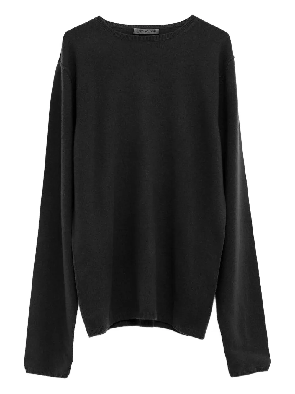 

Кашемировый свитер с круглым вырезом Denis Colomb, черный