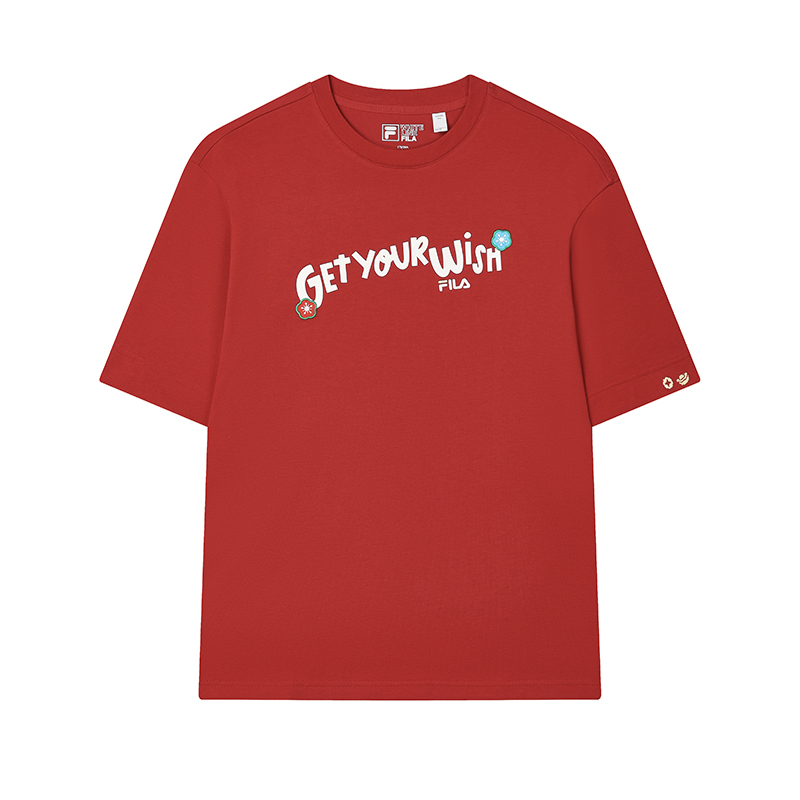 

Футболка Unisex Algal Bloom Vermilion FILA, красный