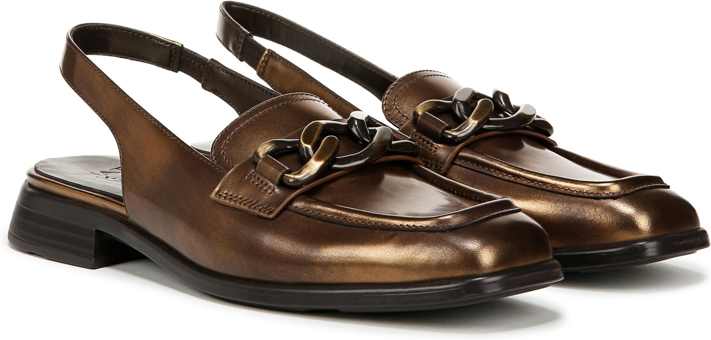 Балетки Naturalizer Frances Slingbacks, цвет Bronze Leather