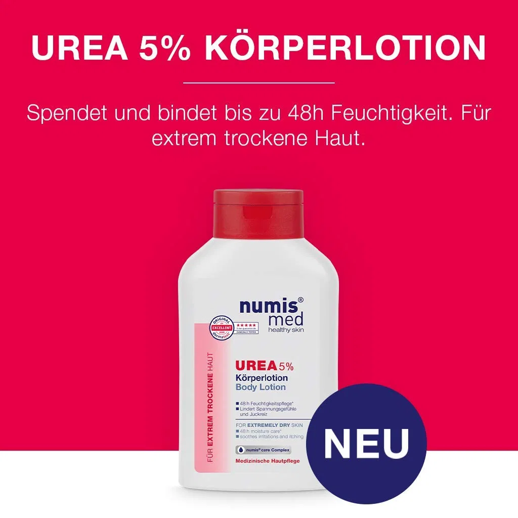 Лосьон для тела с 5% мочевиной от numis med, 6 x 300 мл Numis Med, Pack Of 6 — фото 3