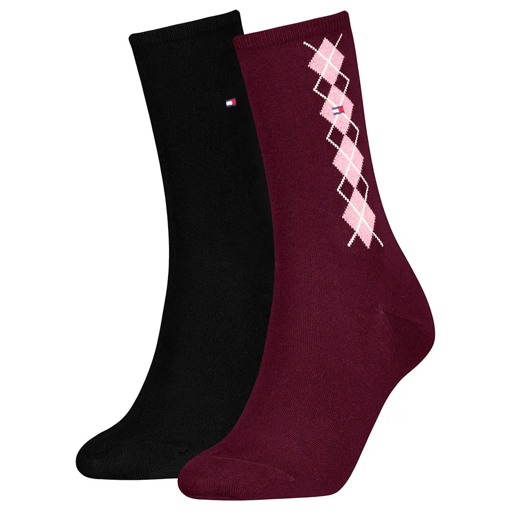 

Носки 2 шт Tommy Hilfiger Argyle, красный