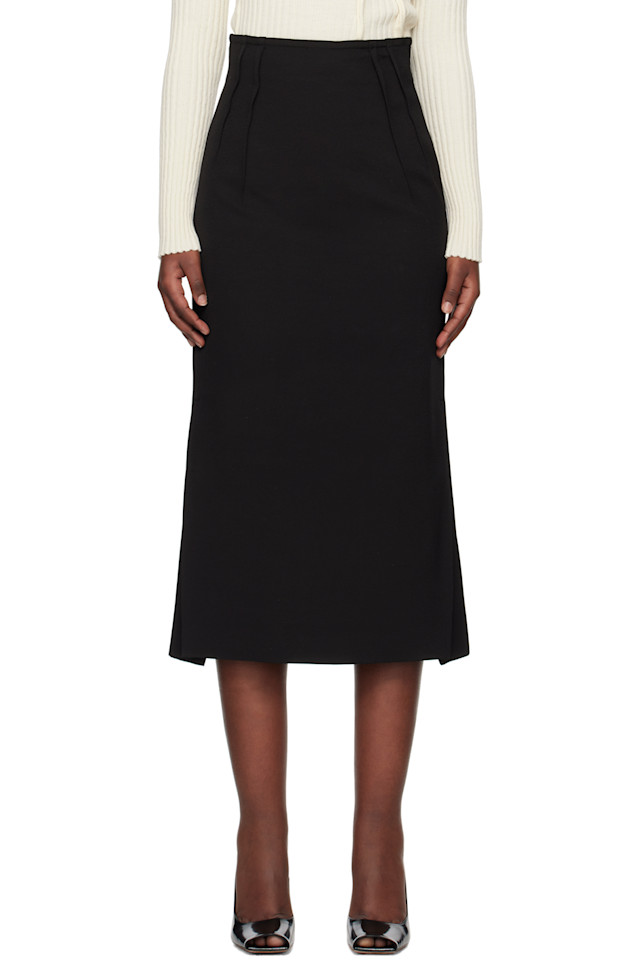 

Юбка миди Tolmin Sportmax, черный