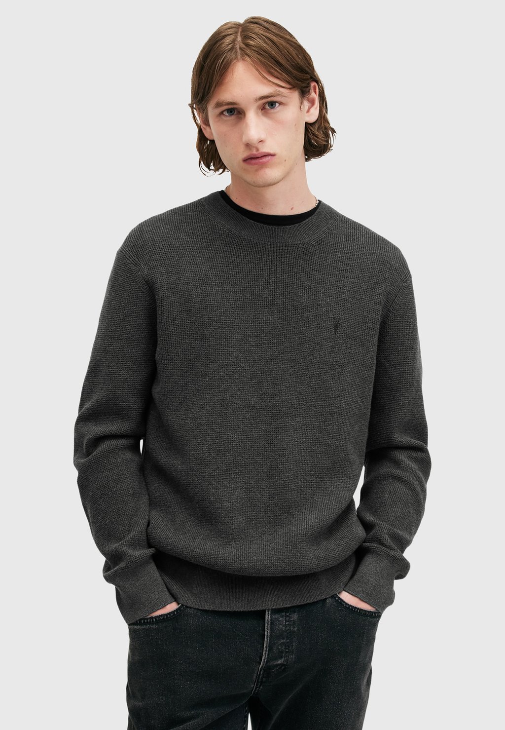 

Джемпер ASPEN CREW AllSaints, серый