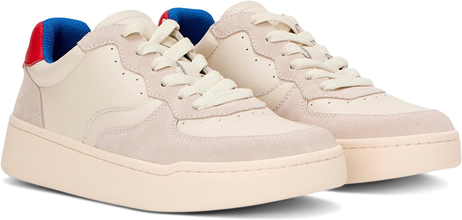 

Кроссовки Soludos Roma Sneaker, цвет White / Red / French Blue