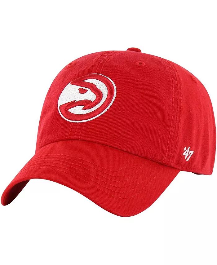 

Мужская красная классическая кепка Atlanta Hawks Franchise Fitted '47 Brand