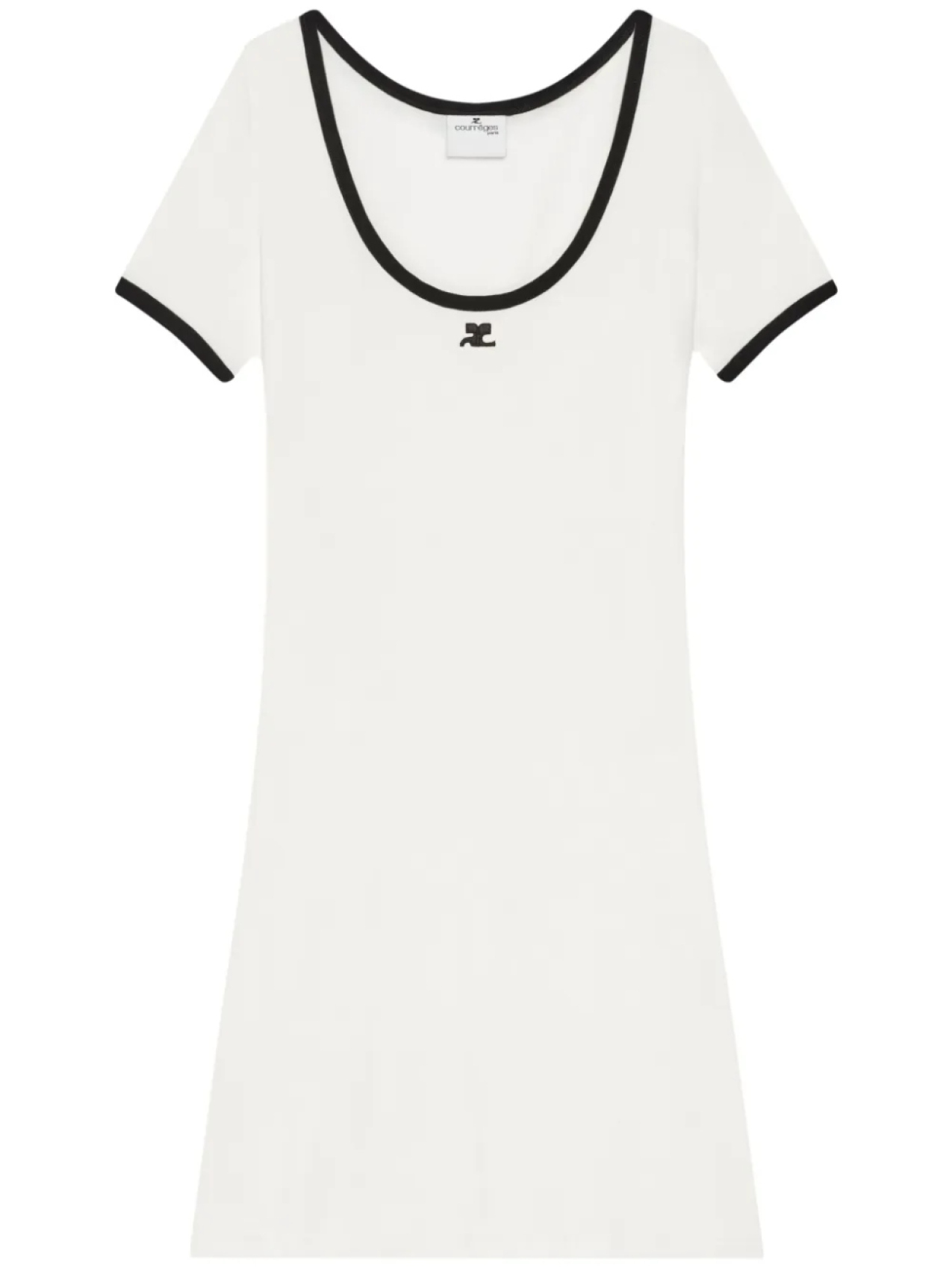 

Платье мини Courrèges Holistic, белый