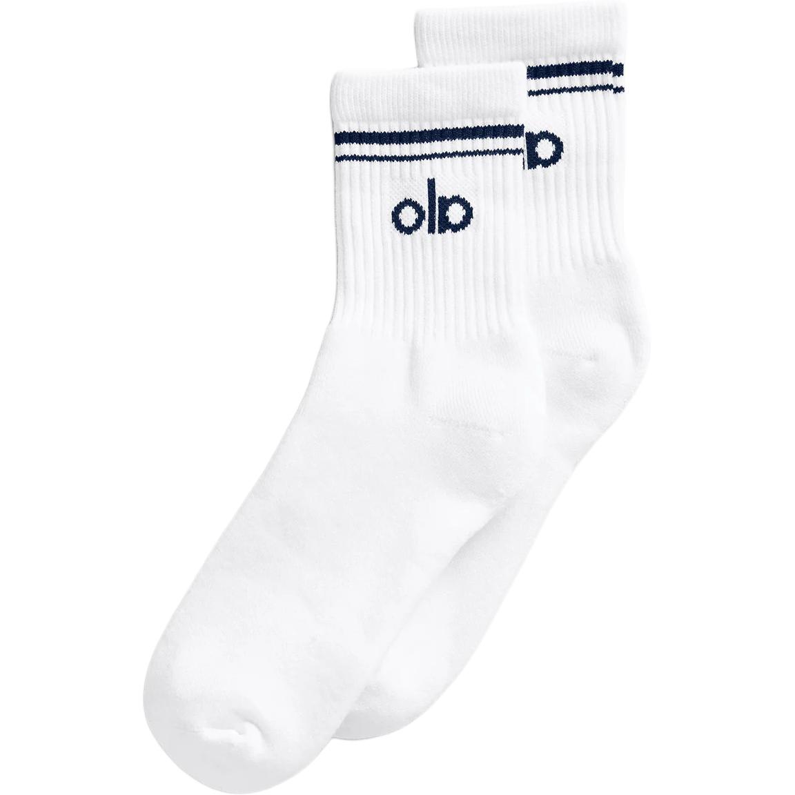 

Низкие носки унисекс 1 упаковка Alo Yoga, белый/синий/белый/темно-синий